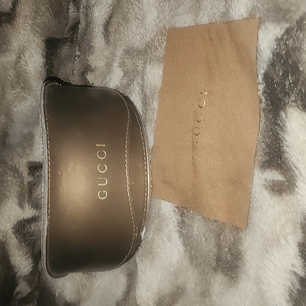 Gucci Bronze sunglasses case